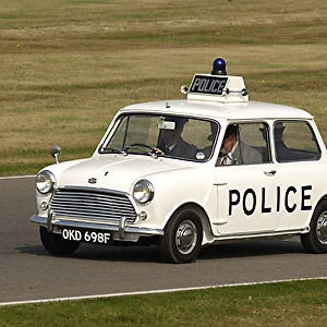 Mini Morris Coopers Police Car