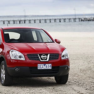 Nissan Qashqai (Dualis in Japan and Australia) red 2010