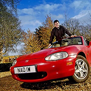 Owner with Mazda MX5