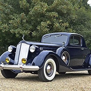 Packard V12, 1936, Blue, dark
