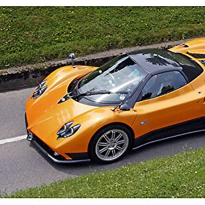 Pagani Zonda F Roadster 2008 Orange & black
