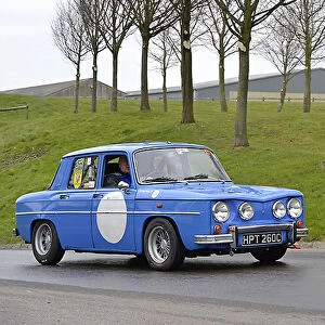 Renault 8 Gordini, 1965, Blue, & white