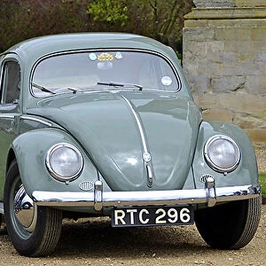 VW Volkswagen Beetle Classic Beetle (1153cc), 1953, Green