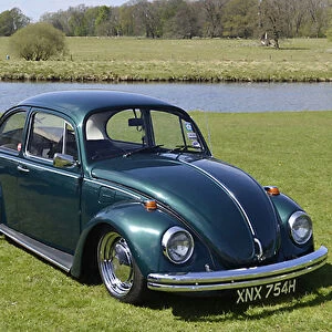 VW Volkswagen Beetle Classic Beetle 1300 (modified), 1970, Green, metallic