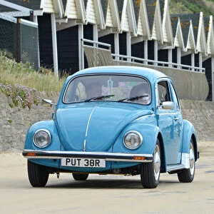 VW Volkswagen Beetle Classic Beetle 1976 Blue light