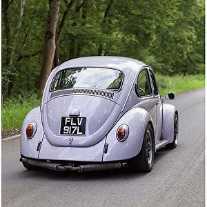 VW Volkswagen Classic Beetle, 1973, Lilac