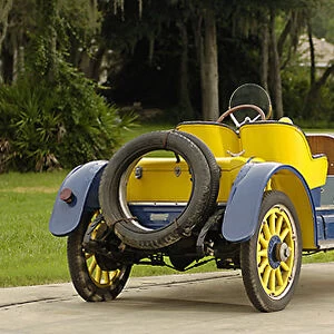 Willys Willys-Knight Speedster, 1915, Yellow, & blue