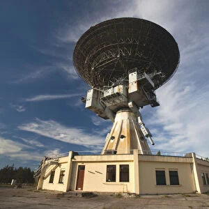 Latvia, Western Latvia, Kurzeme Region, Irbene, Ventspils International Radio Astronomy Centre