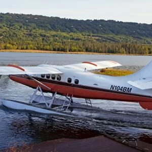 Passenger floatplanes in Homer, Alaska