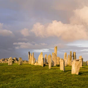 Standing Stones of Callanish (Callanish 1) on the Isle of Lewis in the Outer Hebrides