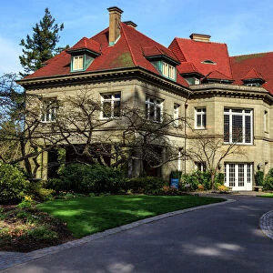 USA, Oregon, Portland, Pittock Mansion