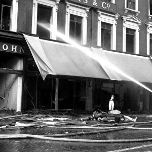Blitz in London -- John Lewis, Oxford Street, WW2