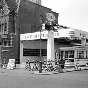Petrol station, Old Brompton Road, London SW7