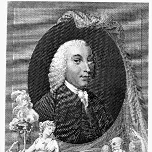 (1721-1771). Scottish surgeon and novelist. Copper engraving, English, c1790