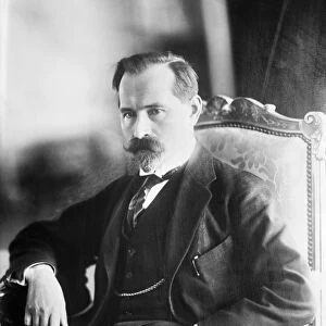 ANTANAS SMETONA (1874-1944). First President of Lithuania. Photograph, 5 February 1927