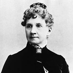 BELVA ANN LOCKWOOD (1830-1917). American lawyer and womens rights advocate. Photograph, c1880