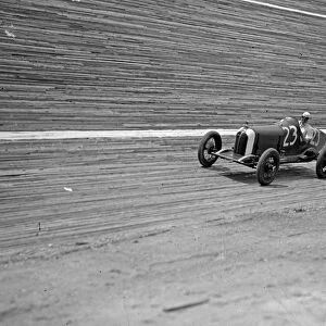 CAR RACE, 1925. An automobile race at Laurel Park in Laurel, Maryland. Photograph