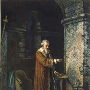 GALILEO GALILEI (1564-1642). Italian astronomer, mathematician, and physicist. Under house arrest