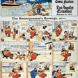 KATZENJAMMER KIDS, 1911. The Katzenjammers Revenge, or --Such is Life on the Ocean Wave