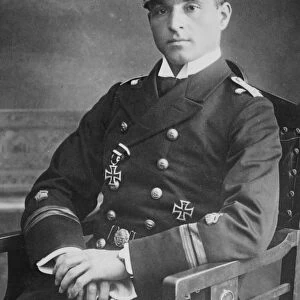 OTTO WEDDIGEN (1882-1915). German U-boat commander and naval officer during World War I