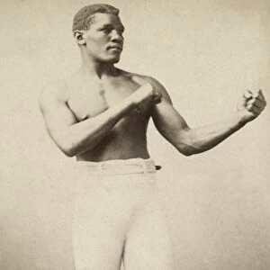 PETER JACKSON (1861-1901). Australian boxer. Photograph, c1894