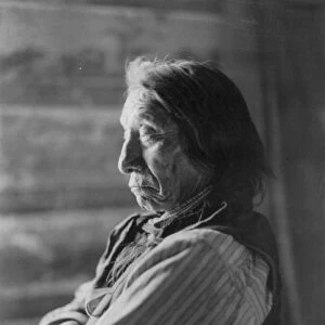 RED CLOUD (1822-1909). Oglala Sioux Native American chief. Photographed in western clothing