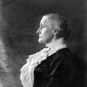 SUSAN B. ANTHONY (1820-1906). American womans suffrage advocate