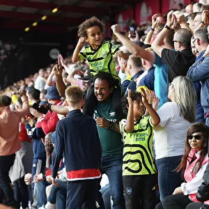 Arsenal Fans Euphoric Celebration: AFC Bournemouth vs Arsenal, Premier League 2023-24