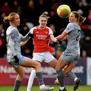 Arsenal vs Everton: Women's Super League Clash at Meadow Park - Vivianne Miedema Faces Off Against Elise Stenevik