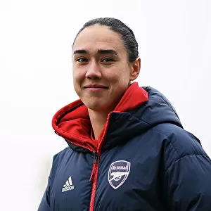 Arsenal Women vs West Ham United: Pre-Match Pitch Inspection at Meadow Park (2023-24)