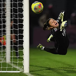 Arsenal Women's Goalkeeper Sabrina D'Angelo Saves Penalty in FA WSL Cup Thriller Against Tottenham Hotspur