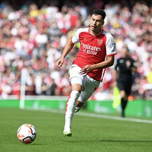 Arsenal's Martinelli Shines in Premier League Clash Against Fulham (2023-24)