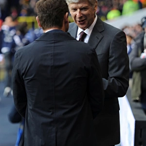 Arsene Wenger vs. Andre Villas-Boas: Pre-Match Encounter at White Hart Lane (Tottenham Hotspur v Arsenal, 2012-13)