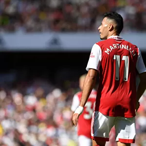 Martinelli Stands Firm: Arsenal's Battle against Leicester City in the 2022-23 Premier League