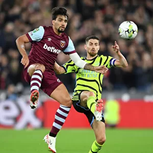 Paqueta vs Jorginho: A Battle for Possession in the Carabao Cup Clash between West Ham and Arsenal