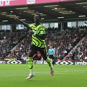 Saka Scores First: Arsenal Triumphs Over AFC Bournemouth in Premier League Clash, 2023-24