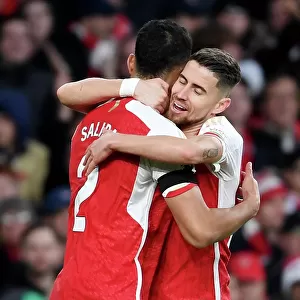 Saliba Scores the Second: Arsenal's Triumph over Burnley (2023-24)