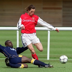 Stefan Malz Training at Arsenal Reserves, Arsenal Football Club, Shenley, Hertfordshire, 25/4/2001