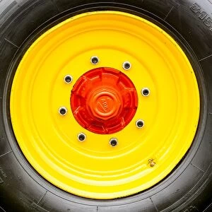 An agricultural vehicle`s tyre
