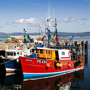 The harbour at Cromarty, Scotland