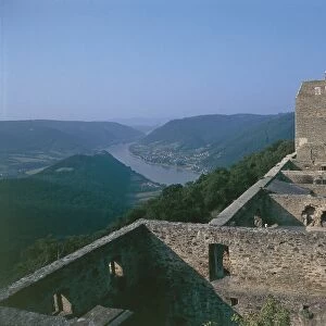 Austria - Lower Austria - Wachau (UNESCO World Heritage List, 2000). Aggstein castle
