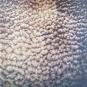 Meteorology: stratocumulus clouds over the Pacific Ocean seen from Apollo 6