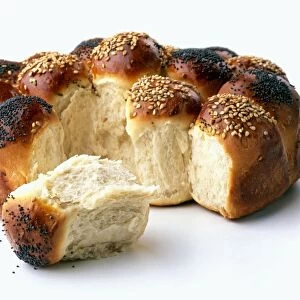 Partybrot, seeded German bread