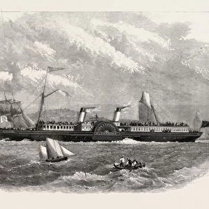 The Saloon Steam Packet Companys New Ship Alexandra, 1865