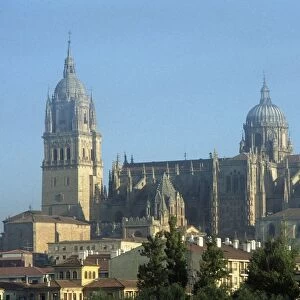 Spain, Castile and Leon, Salamanca, Old and New Cathedrals