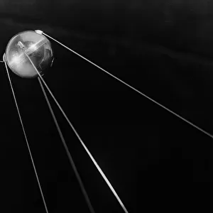 Sputnik 1, the first artificial earth satellite, launched by the soviet union on october 4, 1957
