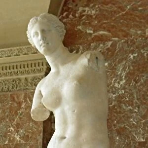 Venus de Milo, is an ancient Greek statue and one of the most famous works of ancient
