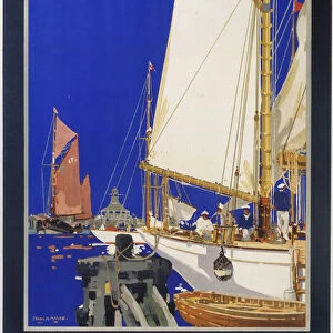 Havens and Harbours, LNER poster, 1923-1947