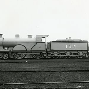 Midland Railway Class 2, 4-4-0 steam locomotive number 465. Built Derby in 1895 as number 232