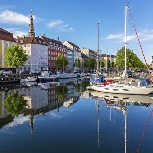 Christianhavns Canal, Christianshavn, Copenhagen, Capital Region of Denmark, Denmark